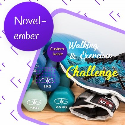 Novel-ember Walking & Exercise Challenge 2021