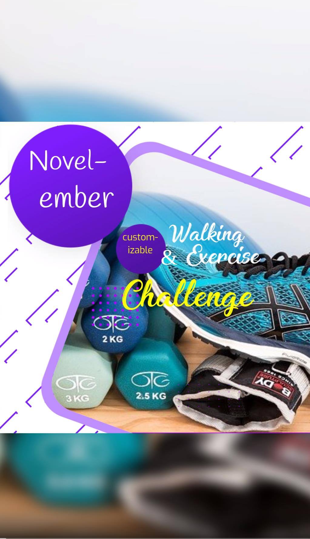 Novel-ember Walking & Exercise Challenge